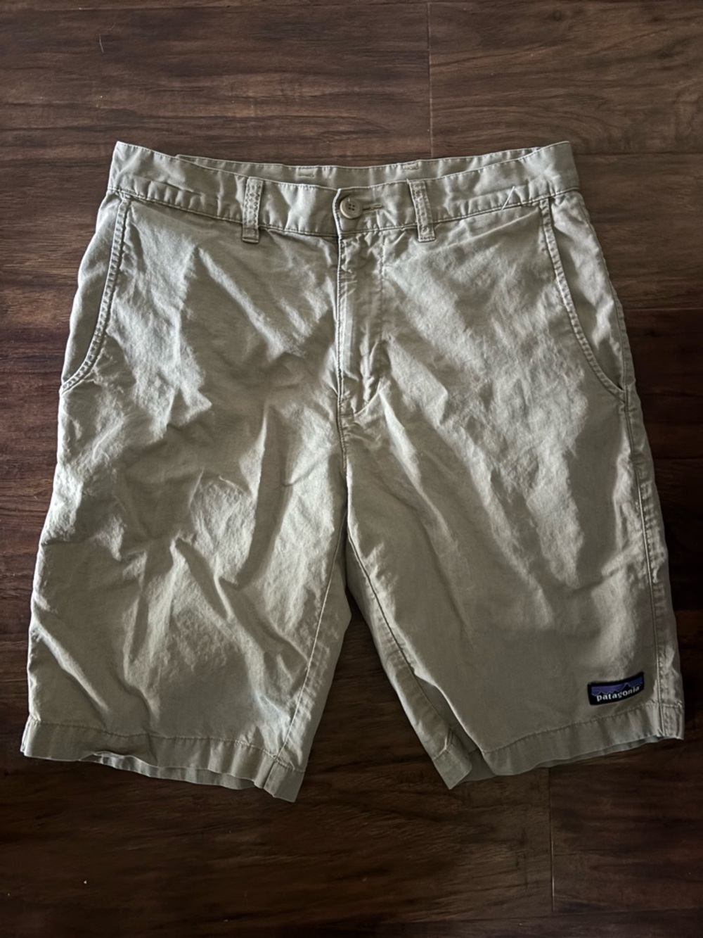 Patagonia Men's Khaki Casual Organic Cotton Shorts